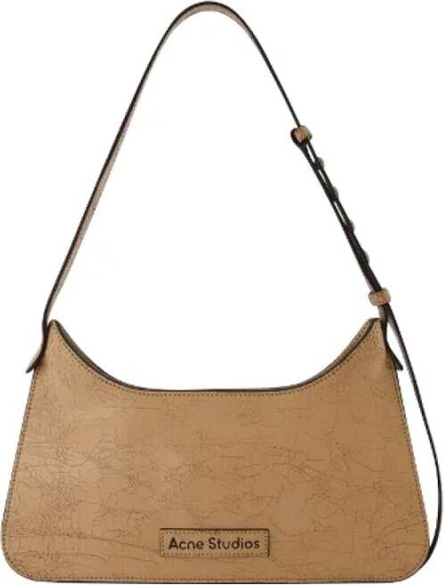Acne Studios Leather handbags Beige Dames