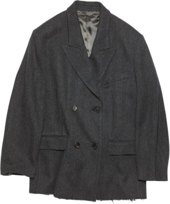 Acne Studios Light Jackets Grijs Dames