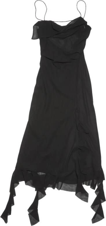 Acne Studios Zwarte jurken Black Dames