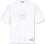 Acne Studios Merk T-shirt White Heren - Thumbnail 2