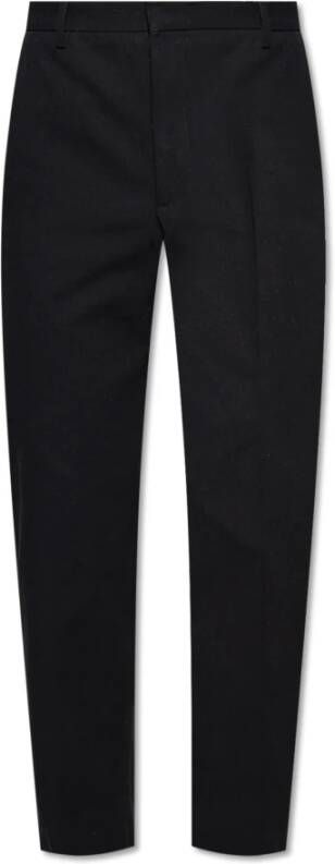 Acne Studios Plooivoorpantalon Zwart Heren