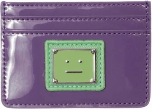 Acne Studios Portefeuilles Kaarthouders Paars Dames