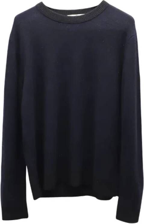 Acne Studios Pre-owned Cashmere tops Blauw Heren
