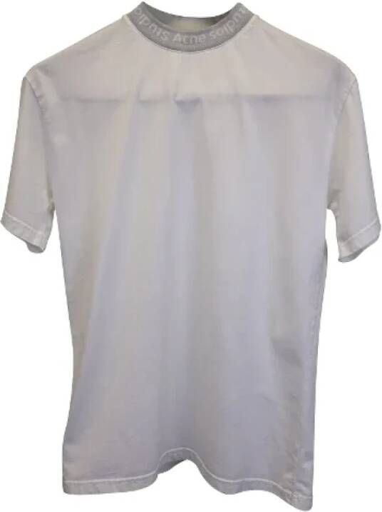 Acne Studios Pre-owned Cotton tops White Dames