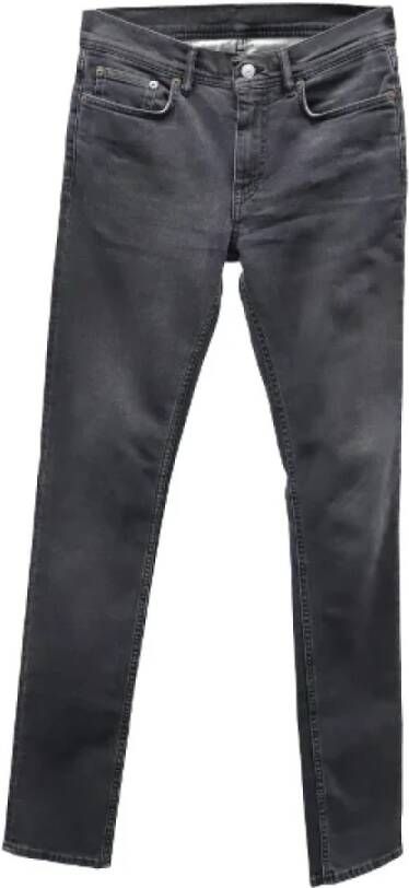 Acne Studios Pre-owned Denim jeans Zwart Dames