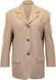 Acne Studios Pre-owned Jackets Beige Dames - Thumbnail 1
