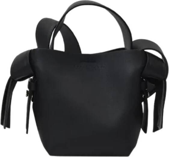 Acne Studios Pre-owned Leather handbags Zwart Dames