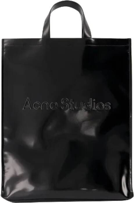 Acne Studios Pre-owned Pre-owned Cotton handbags Zwart Dames