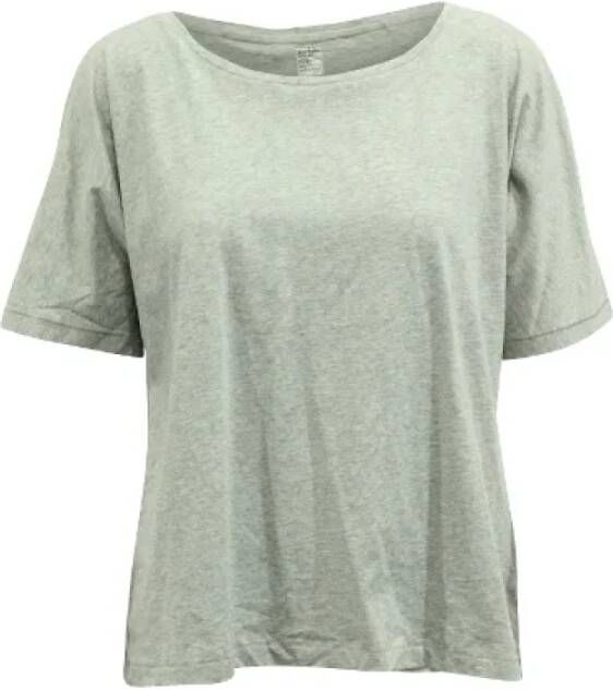 Acne Studios Pre-owned Pre-owned Cotton tops Grijs Dames
