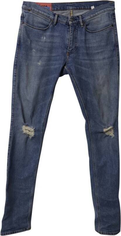 Acne Studios Pre-owned Pre-owned Jeans Blauw Dames