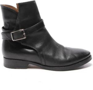 Acne Studios Pre-owned Pre-owned Leather boots Zwart Dames