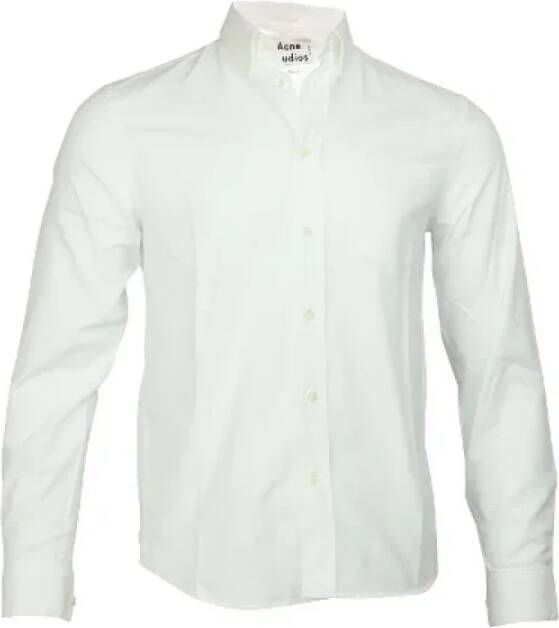Acne Studios Pre-owned Shirt White Dames
