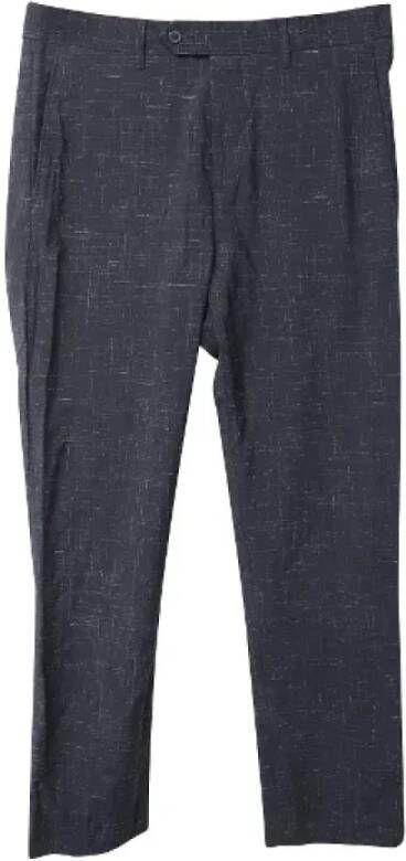 Acne Studios Pre-owned Trousers Zwart Dames