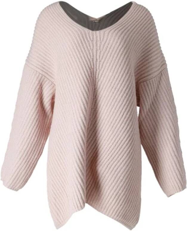 Acne Studios Pre-owned Wool tops Roze Dames