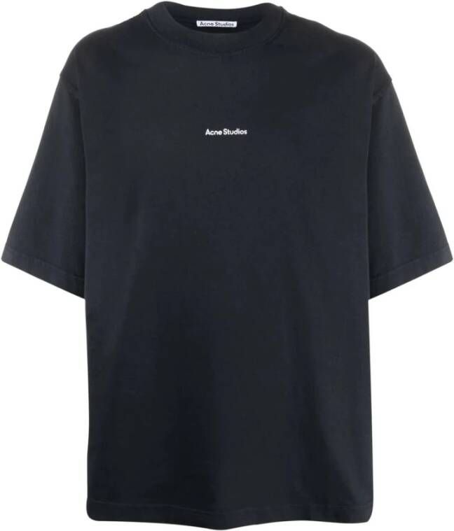 Acne Studios T-shirt Zwart Heren