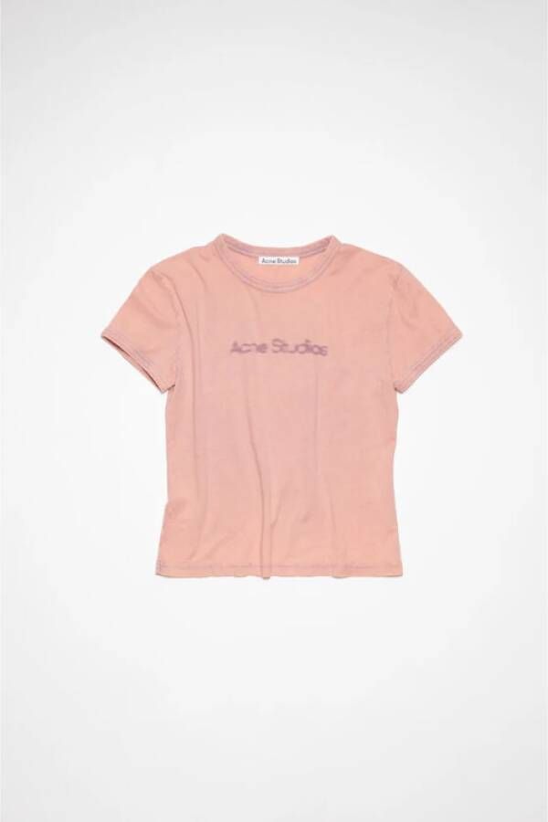 Acne Studios T-Shirts Roze Dames