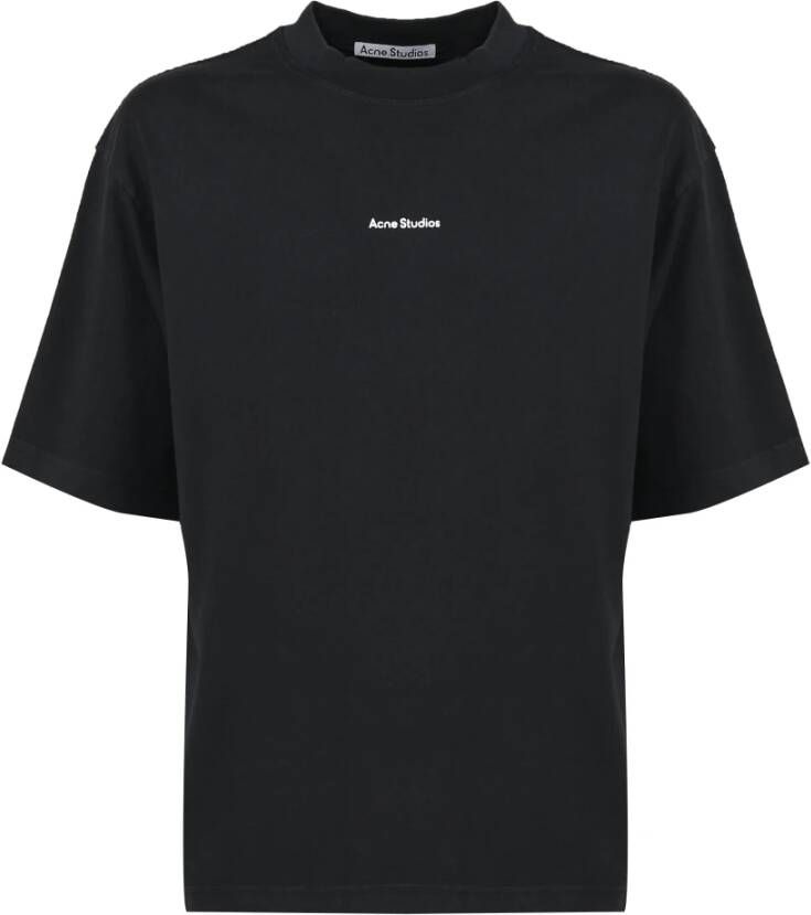 Acne Studios T-Shirts Zwart Heren