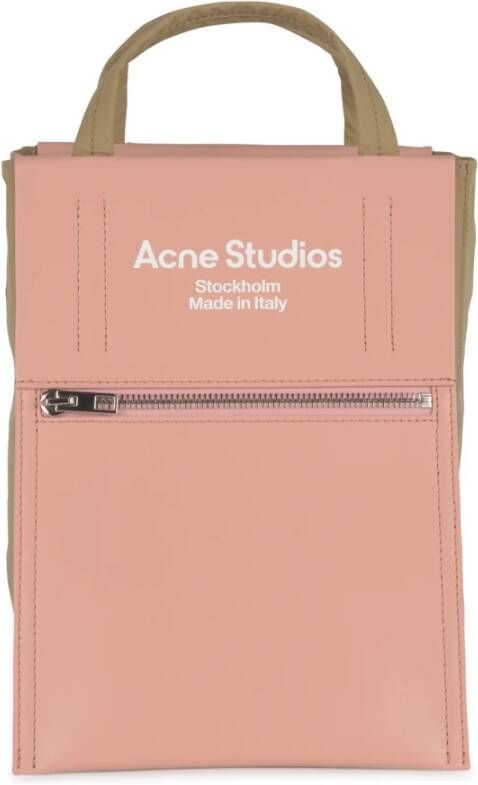 Acne Studios Acne Signature Tassen Pink Dames