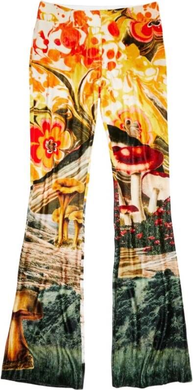 Acne Studios Wijde broek Geel Dames