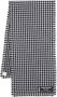 Acne Studios Wollen Houndstooth Sjaal White Dames - Thumbnail 1