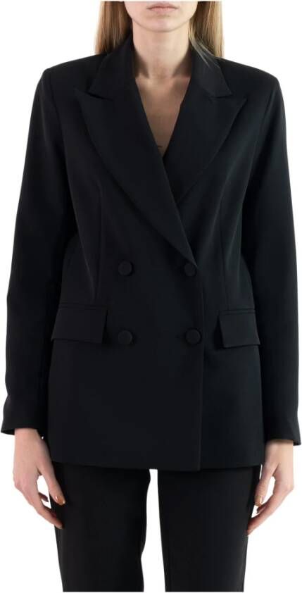Actualee 8110-0901 Blazer Zwart Dames
