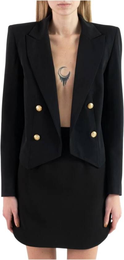 Actualee 8136-0905 Blazer Zwart Dames