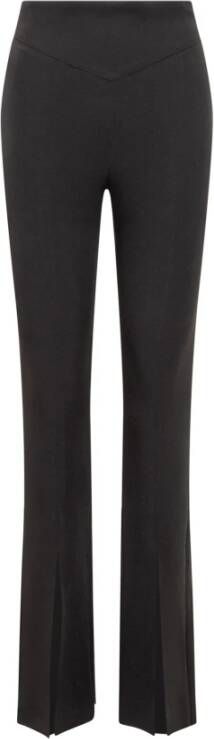 Actualee Brede broek Zwart Dames
