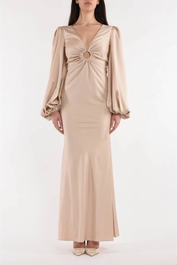 Actualee Maxi Dresses Beige Dames