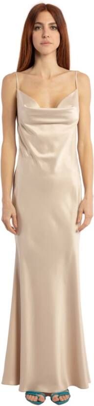 Actualee Maxi Dresses Beige Dames
