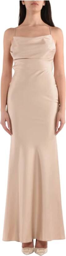 Actualee Maxi Dresses Beige Dames