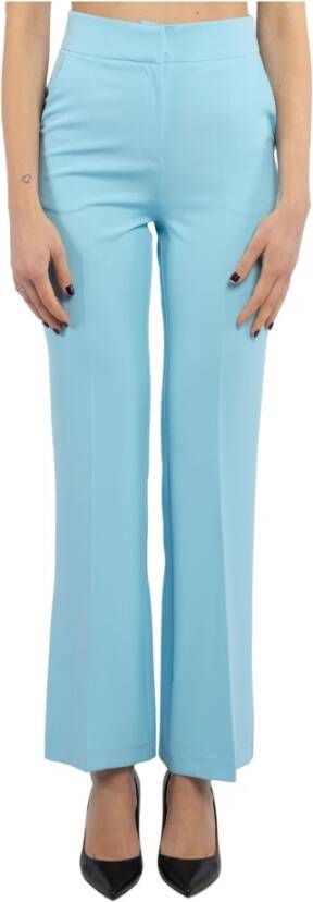 Actualee Rechte Broek Blauw Dames