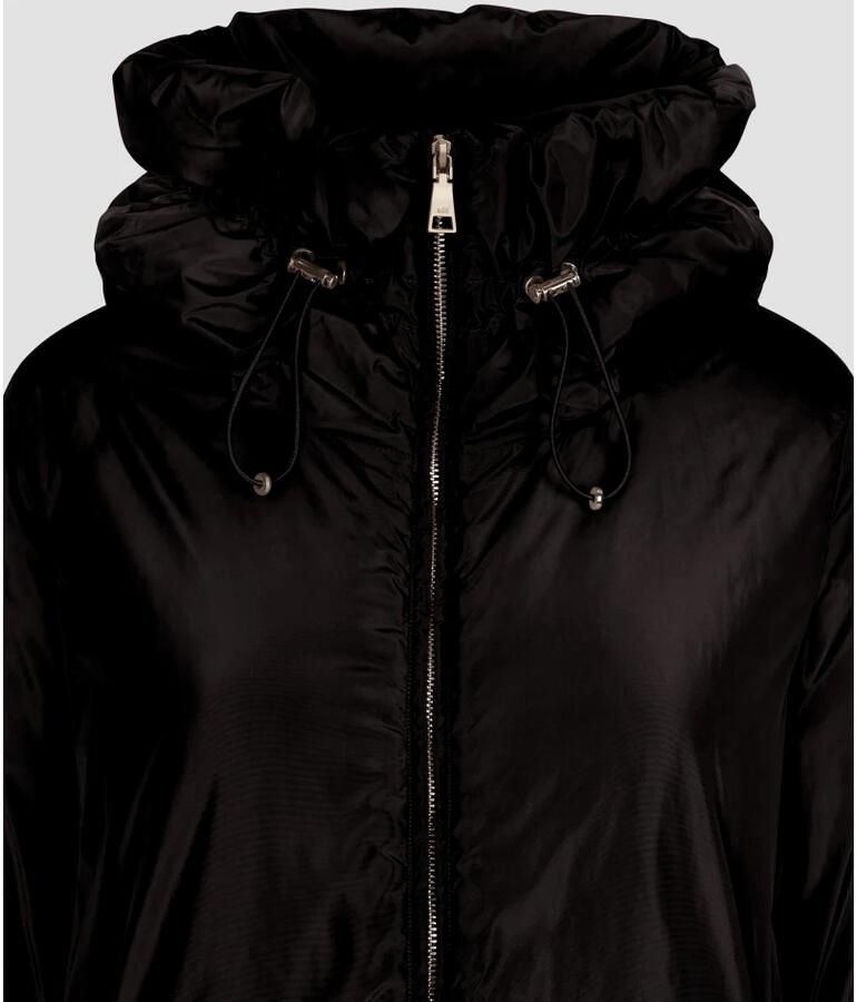 Add A-Vorm IN Nylon Licht MET Capuchon Black Dames