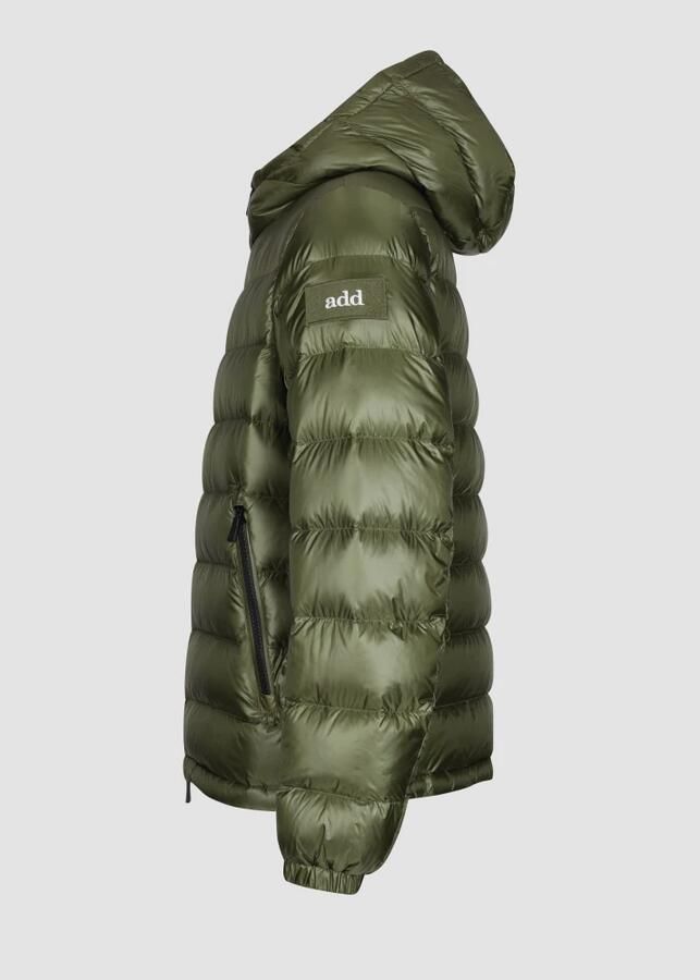 Add Groene hoodie met ritssluiting zakken Green Heren - Foto 2