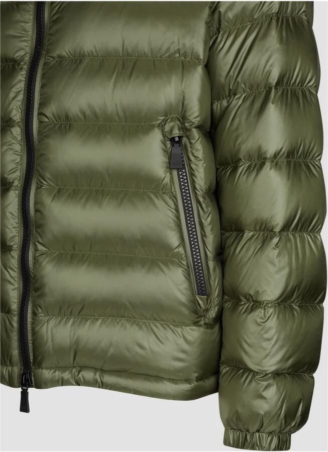 Add Groene hoodie met ritssluiting zakken Green Heren