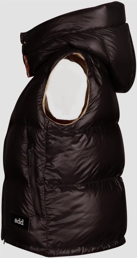 Add Beige Jas met Afneembare Capuchon Black Dames - Foto 3