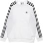 Adidas 3-Stripes Crewneck Sweatshirt White Heren - Thumbnail 1
