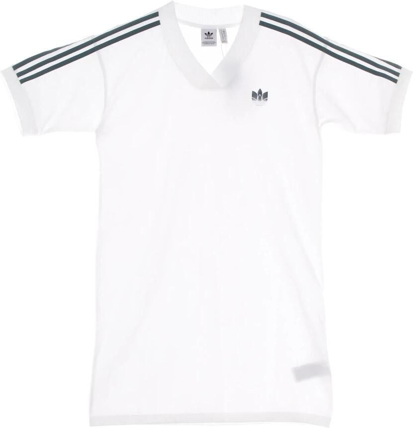Adidas 3D Trefoil Tee Jurk Wit White Dames - Foto 4
