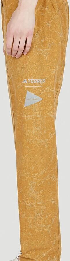 Adidas And Wander Terrex Logo Track Pants Brown Dames - Foto 6