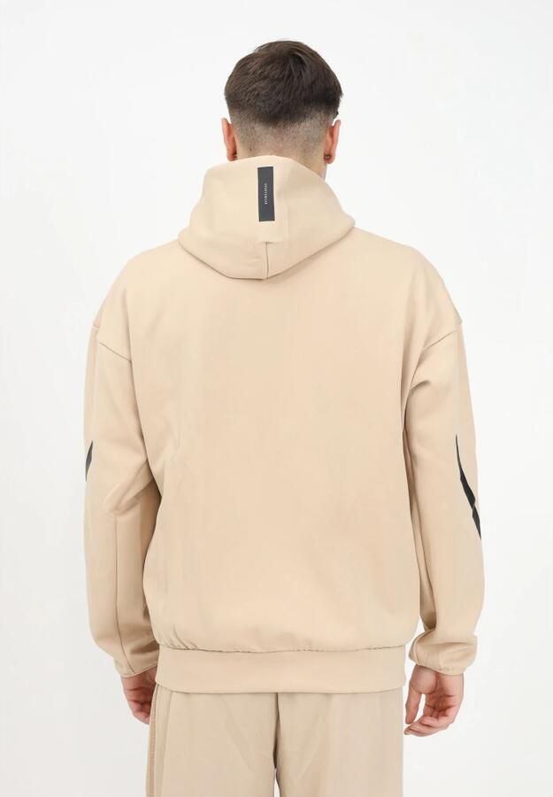 Adidas Beige Zip Sweater Z.n.e. Heren Beige Heren - Foto 3