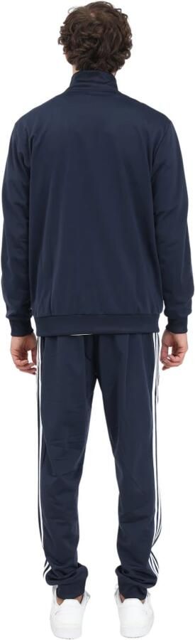 Adidas Badge of Sport 3-Stripes Tracksuit Legend Ink White- Heren Legend Ink White - Foto 3