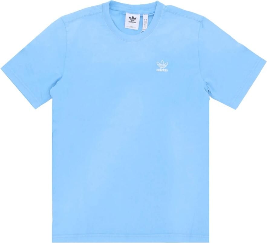 Adidas Blauw Wit Dye Tee Heren T-Shirt Blue Heren