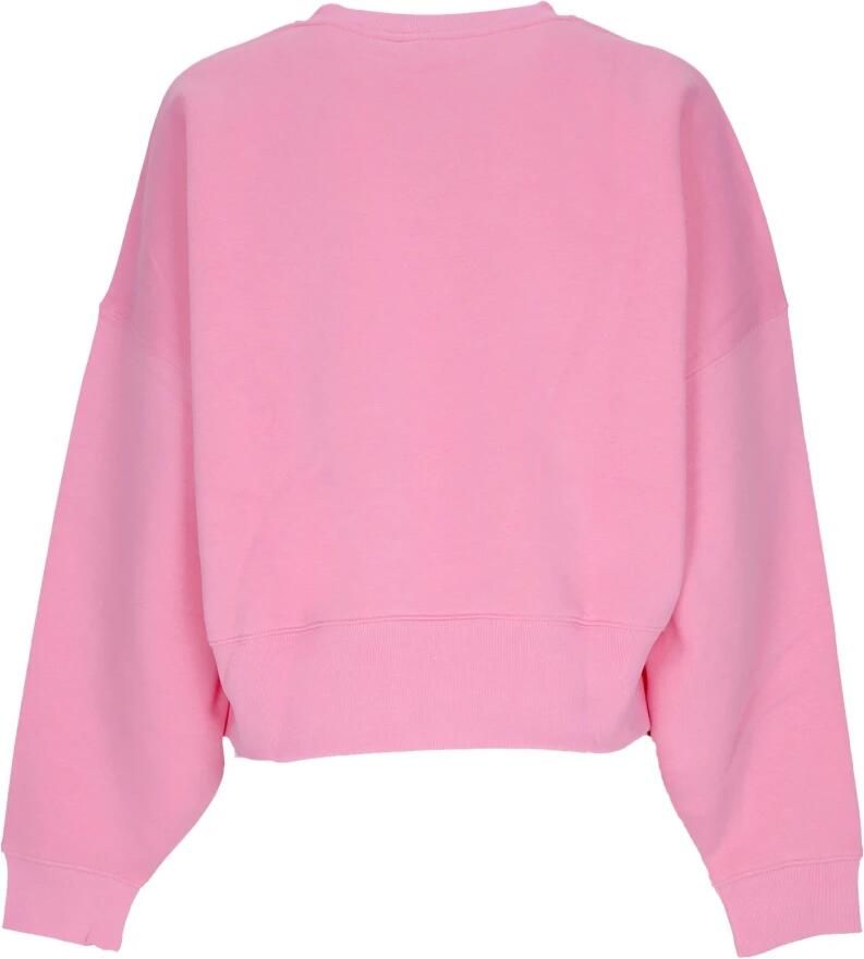 Adidas Bliss Pink Cropped Crewneck Sweatshirt Pink Dames - Foto 3