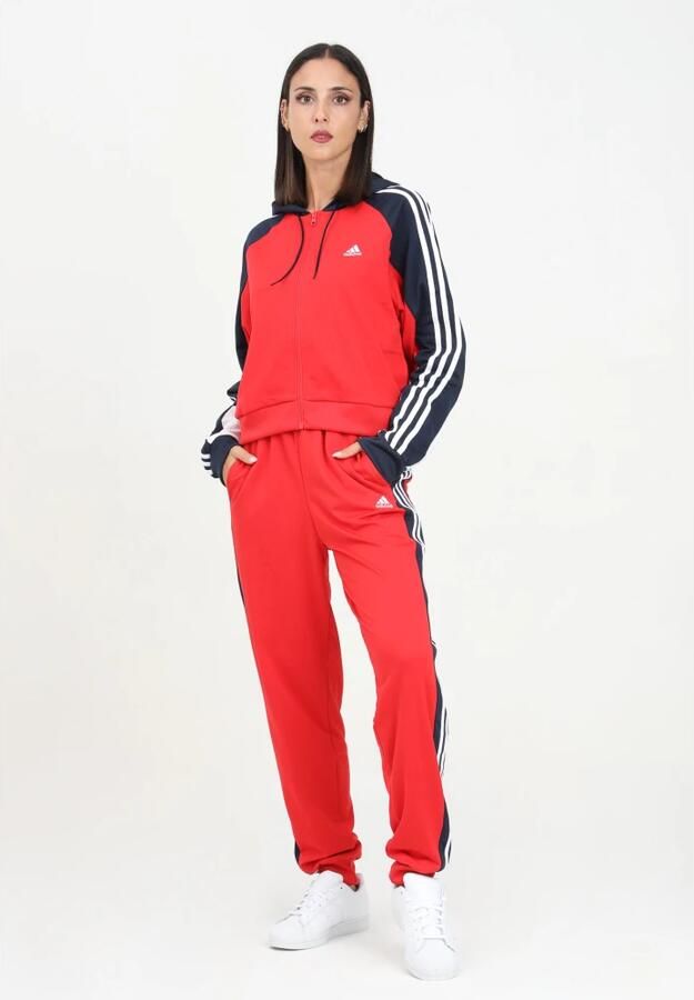 Adidas Boldblock Rood en Blauw Trainingspak Red Dames - Foto 2