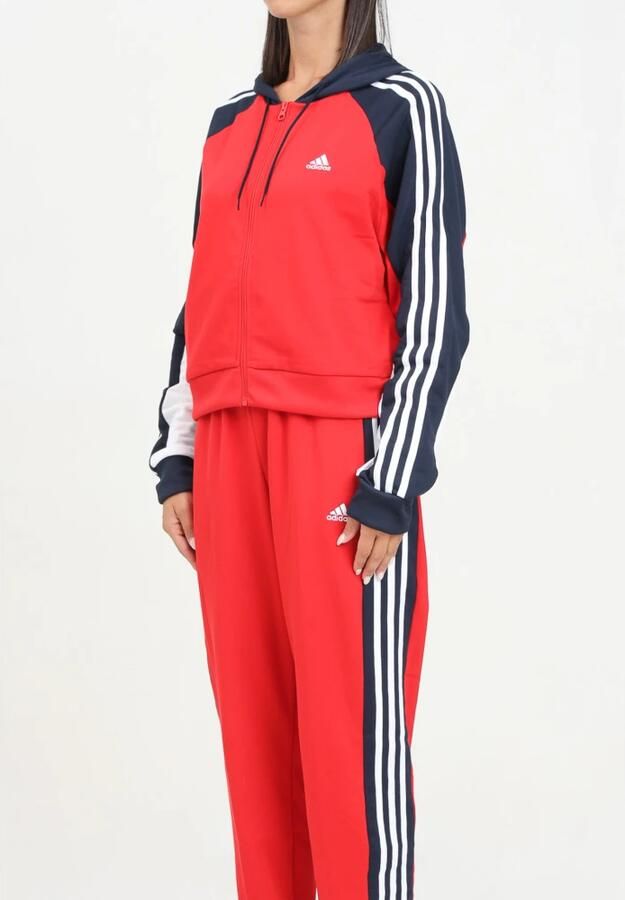 Adidas Boldblock Rood en Blauw Trainingspak Red Dames - Foto 3