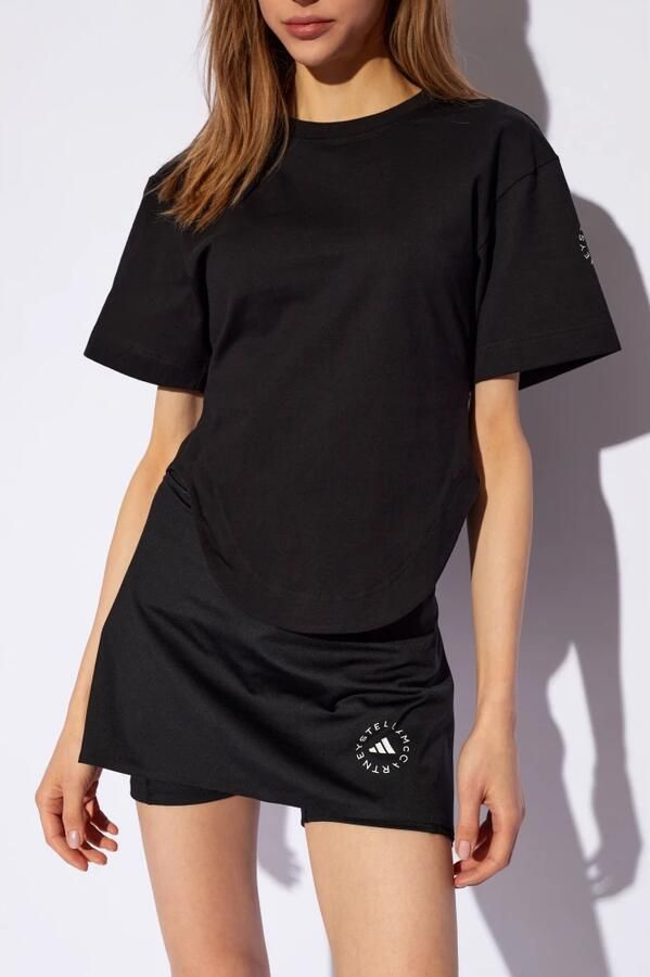 Adidas by Stella McCartney adidas by Stella McCartney Sportswear Curved Hem T-shirt - Foto 3