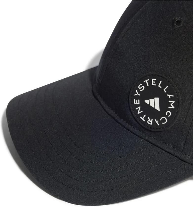 Adidas by stella mccartney Logo Print Nylon Cap Black Dames - Foto 4