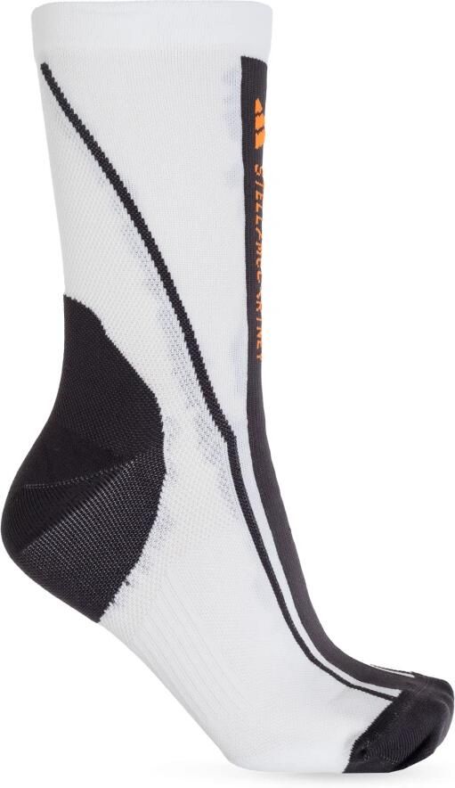 Adidas by stella mccartney Logo Sokken White Dames