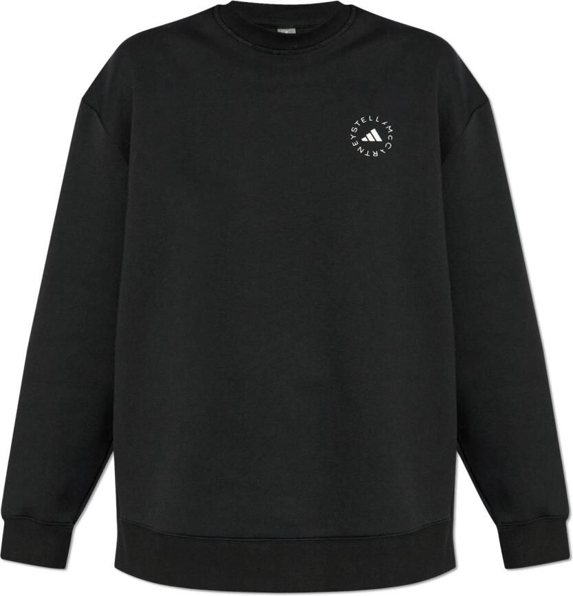 Adidas by stella mccartney Oversize Sweatshirt Black Dames