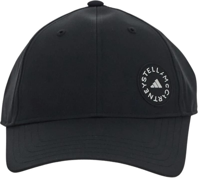 Adidas by stella mccartney Logo Print Nylon Cap Black Dames - Foto 6