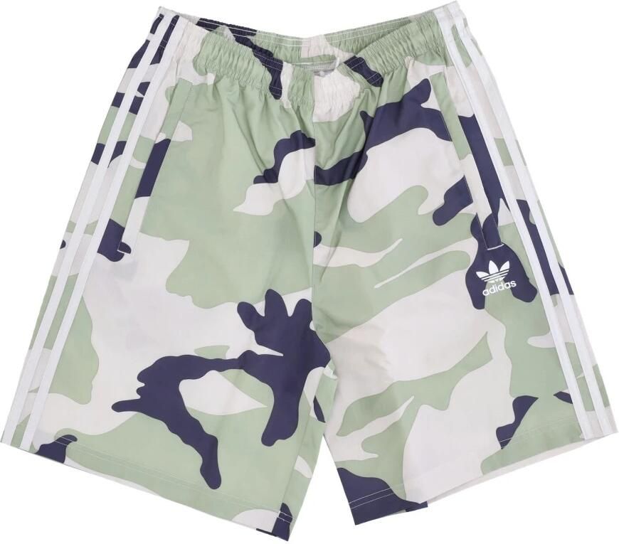 Adidas Camo Grafische Shorts Orbit Grijs Multicolor Heren